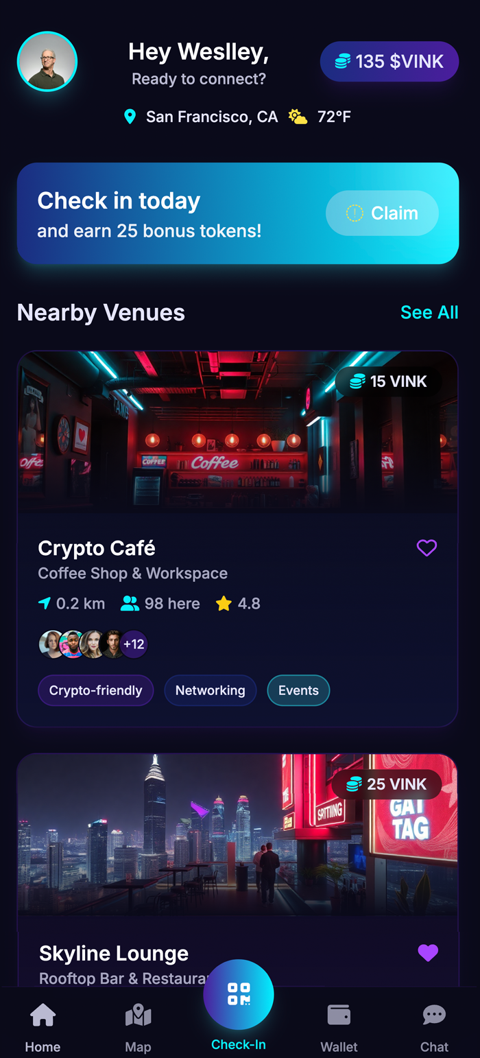 Vinculoo App Screenshot